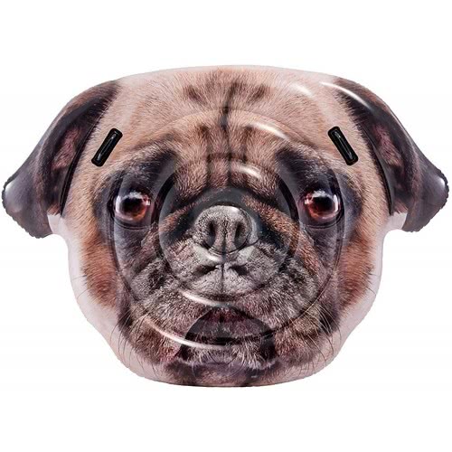 INTEX Φουσκωτό Pug Face Island Σκυλάκι 58785 6941057413433