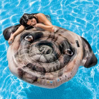 INTEX Φουσκωτό Pug Face Island Σκυλάκι 58785 6941057413433