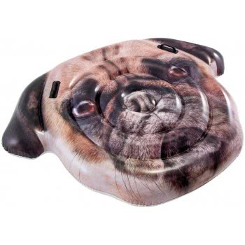 INTEX Φουσκωτό Pug Face Island Σκυλάκι 58785 6941057413433