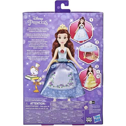 Hasbro Princess Dpr Fd Spin And Switch Belle F1540 5010993838486