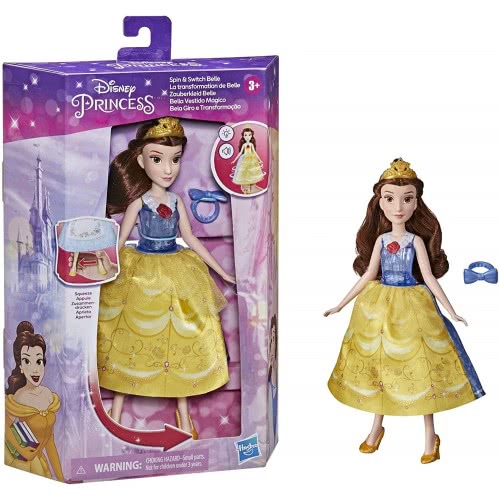 Hasbro Princess Dpr Fd Spin And Switch Belle F1540 5010993838486