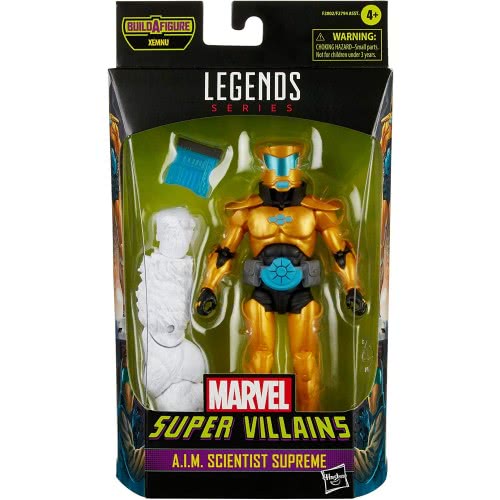 Hasbro Marvel Legends Series 6-Inch Collectible Action A.I.M. Scientist Supreme Figure And 1 Accessory And 1 Build-A-Figure Part