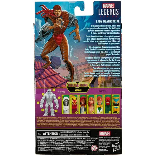 Hasbro Marvel Legends Series 6-Inch Collectible Action Lady Deathstrike F2794 / F2799 5010993834679