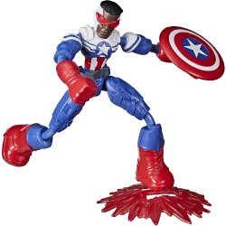 Hasbro Marvel Avengers Bend And Flex 15 Cm - Captain America Falcon E7377 / F0971 5010993792320