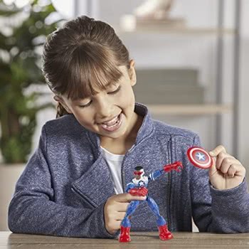 Hasbro Marvel Avengers Bend And Flex 15 Cm - Captain America Falcon E7377 / F0971 5010993792320