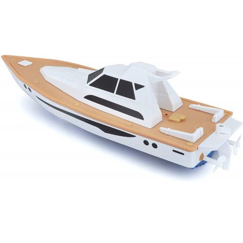Maisto Tech Speed Boat Super Yacht(Usb Ver.) 2.4Ghz (Incl.Chargeable Li-Ion Batteries) 34 Cm, Λευκό 82197 090159821977
