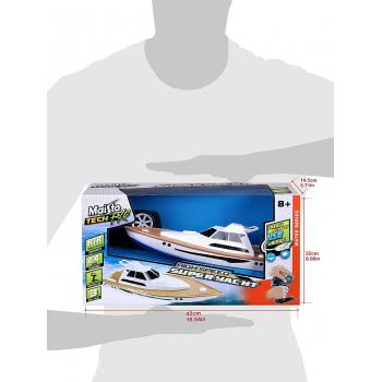 Maisto Tech R/C Yacht Remote Control Toy Boat, 30 Metre Range, Battery With Usb Charging Function, 34 Cm, White (5) 82197 090159