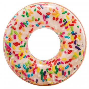 INTEX Sprinkle Donut Tube - Φουσκωτό Σωσίβιο Γλυκάκι Ντόνατ Πασπαλισμένο Με Καρύδα 99Εκ. 56263 6941057407517