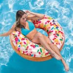 INTEX Rainbow Sprinkle Donut Tube 99 Cm 56263 6941057407517