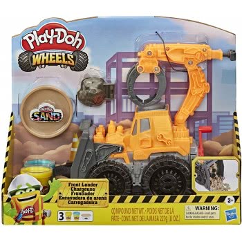 Hasbro Play-Doh Wheels Front Loader Φορτωτής E9226 5010993696451