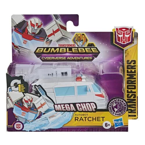 Hasbro Transformers Bumblebee Cyberverse Adventures Action Attackers: 1-Step Changer Autobot Ratchet Action Figure E3522 / E7076
