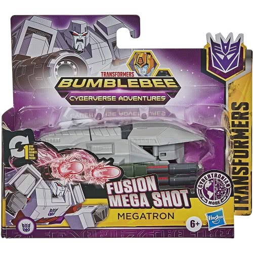 Hasbro Transformers Bumblebee Cyberverse Adventures Action Attackers: 1-Step Changer Megatron E3522 / E7075 5010993651245