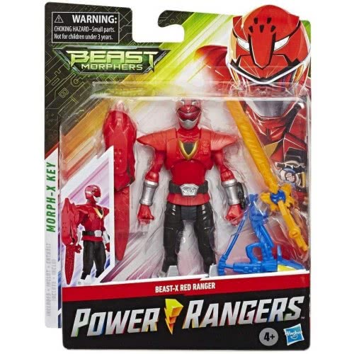 Hasbro Power Rangers Beast Morphers Red Ranger Beast X Mode E5915 / E7827 5010993652723