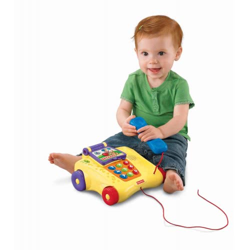 Mattel ΣΕΙΡΑ ΠΑΙΖΩ ΚΑΙ ΜΑΘΑΙΝΩ 6-36Μηνών ΣΥΡΟΜΕΝΟ ΤΗΛΕΦΩΝΟ P0113 027084719017