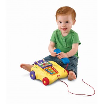 Mattel ΣΕΙΡΑ ΠΑΙΖΩ ΚΑΙ ΜΑΘΑΙΝΩ 6-36Μηνών ΣΥΡΟΜΕΝΟ ΤΗΛΕΦΩΝΟ P0113 027084719017