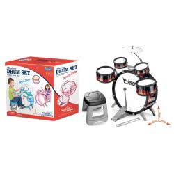 Toys-shop Choice Jazz Drums 40Εκ Σετ Τύμπανα Ντραμς Μαύρα JM027024 6990416270248
