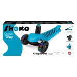 As company Shoko Παιδικό Πατίνι X-Speed Με Ρόδες Και Led Φως Σε Μπλε Χρώμα Για 5+ Χρονών 5004-50503 5203068505035
