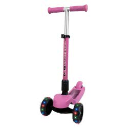 As company Shoko Kids Scooter X-Speed Light With 3 Wheels And Led Light Fuchsia Color For Ages 5+ 5004-50504 5203068505042