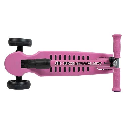 As company Shoko Kids Scooter X-Speed Light With 3 Wheels And Led Light Fuchsia Color For Ages 5+ 5004-50504 5203068505042