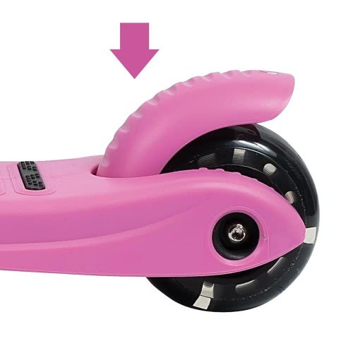 As company Shoko Kids Scooter X-Speed Light With 3 Wheels And Led Light Fuchsia Color For Ages 5+ 5004-50504 5203068505042