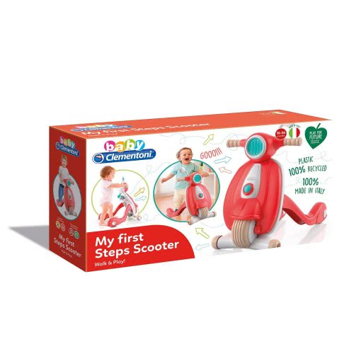 Clementoni Baby For Βρεφικό Σκούτερ Τα Πρώτα Μου Βήματα Για 12-36 Μηνών 1000-17403 8005125174034