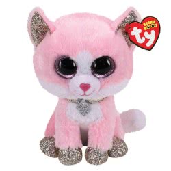 ty Beanie Boos Fiona Χνουδωτό Γατούλα Ροζ 15Εκ 1607-36366 008421363667