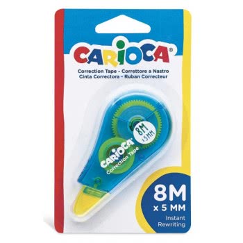 CARIOCA Roller Corrector Tape 5Mm X 8M 42088 8003511420802