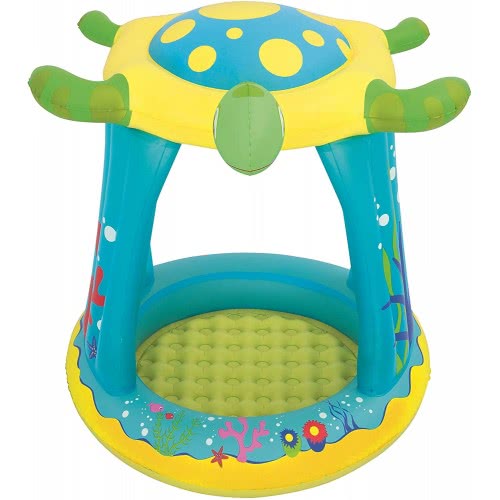 Bestway Childrens Turtle Totz Play And Paddling Pool 52219 6942138934755