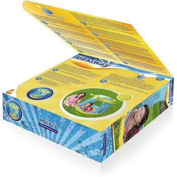 Bestway Childrens Turtle Totz Play And Paddling Pool 52219 6942138934755
