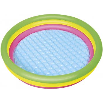 Bestway Φουσκωτή Πισίνα Πολύχρωμη 102Χ25CM 51104 6942138915815