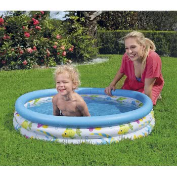 Bestway Ocean Life Inflatable Paddling Pool For Kids - 40 X 10 Inches 51008 6942138900347