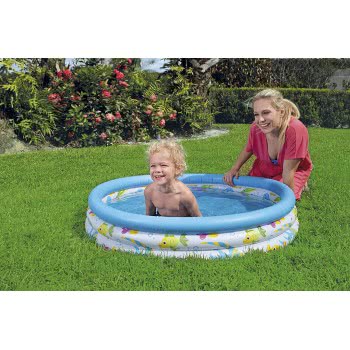 Bestway Ocean Life Inflatable Paddling Pool For Kids - 40 X 10 Inches 51008 6942138900347