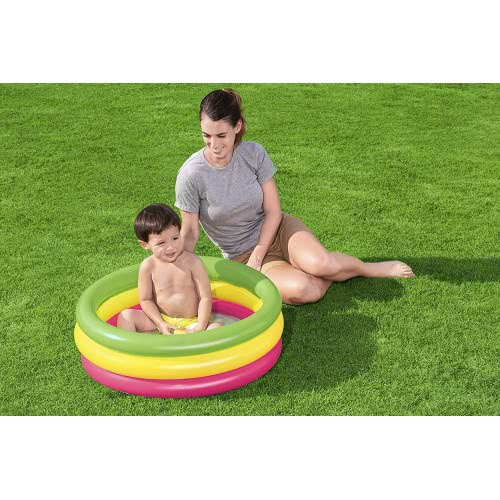 Bestway Φουσκωτή Πισίνα Παιδική Πολύχρωμη 70Χ24cm 51128 6942138927924