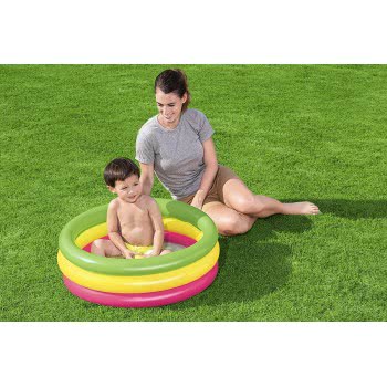 Bestway Φουσκωτή Πισίνα Παιδική Πολύχρωμη 70Χ24cm 51128 6942138927924