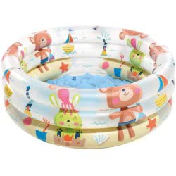 INTEX Np Inflatable Swimming Pool With Inflatable Base 61 X 22 Cm 33 Litres 57106 6941057403090