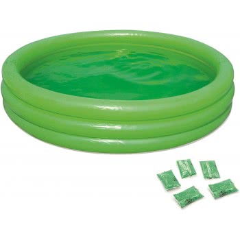 Bestway Swim N Play Kids Paddling Pool With Slime Bath Powder, 5 Ft, Green, Φ1.52M X H30cm 21137 6942138957501