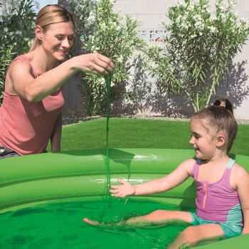 Bestway Swim N Play Kids Paddling Pool With Slime Bath Powder, 5 Ft, Green, Φ1.52M X H30cm 21137 6942138957501