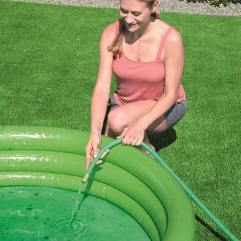 Bestway Swim N Play Kids Paddling Pool With Slime Bath Powder, 5 Ft, Green, Φ1.52M X H30cm 21137 6942138957501