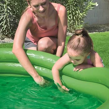 Bestway Swim N Play Kids Paddling Pool With Slime Bath Powder, 5 Ft, Green, Φ1.52M X H30cm 21137 6942138957501