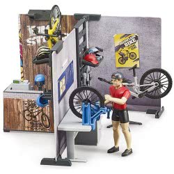 bruder Bworld Bicycle Shop And Workshop 63120 4001702631208