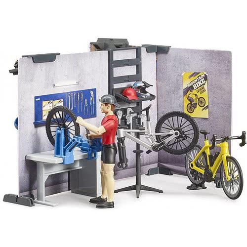 bruder Bworld Bicycle Shop And Workshop 63120 4001702631208