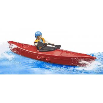 bruder Bworld Kayak With Figure 63155 4001702631550