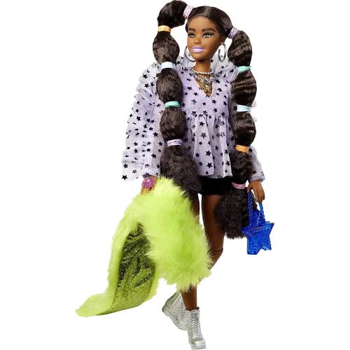 Mattel Barbie Extra Doll With Pigtails And Bobble Hair Ties GXF10 887961954982