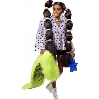 Mattel Barbie Extra Doll With Pigtails And Bobble Hair Ties GXF10 887961954982