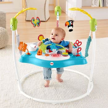 Mattel Jumperoo Colour Climbers Ζωάκια Της Ζούγκλας GWD42 887961938371