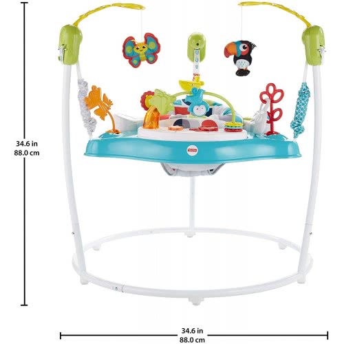 Mattel Jumperoo Colour Climbers Ζωάκια Της Ζούγκλας GWD42 887961938371