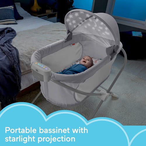 Mattel Soothing View Projection Bassinet GWD36 887961938319