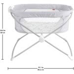 Mattel Soothing View Bassinet GVG95 887961926286