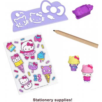 Mattel Hello Kitty And Friends Ice Cream Wonders Κασετίνα Και Σετ Παιχνιδιού GVC39 / GVC42 887961922707