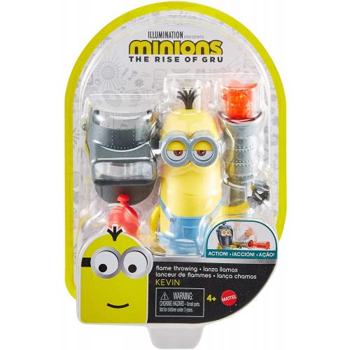 Mattel Minions Flame Throwing Kevin GMD90 / GMD91 887961852837